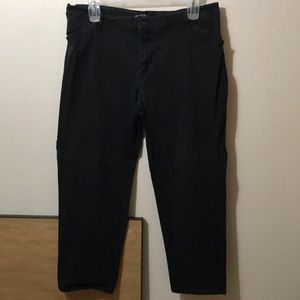 Black Lee Relaxed Fit pants